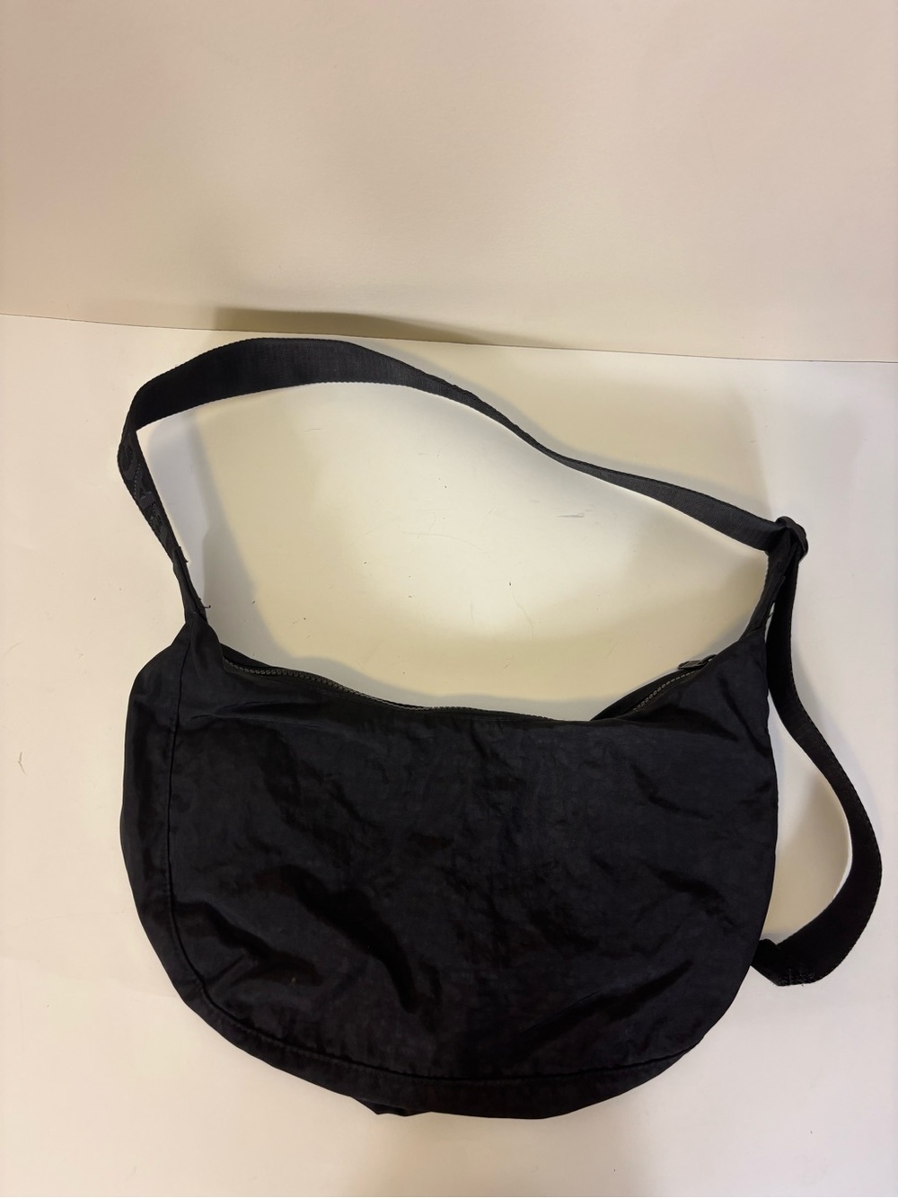 BAGGU Black Crescent Shoulder Bag